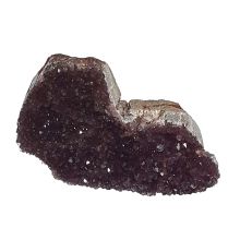 Amethyst-Drusenstück, Naturstein aus der Türkei, flach liegender Amethyst, zur Dekoration, für Sammler | N164